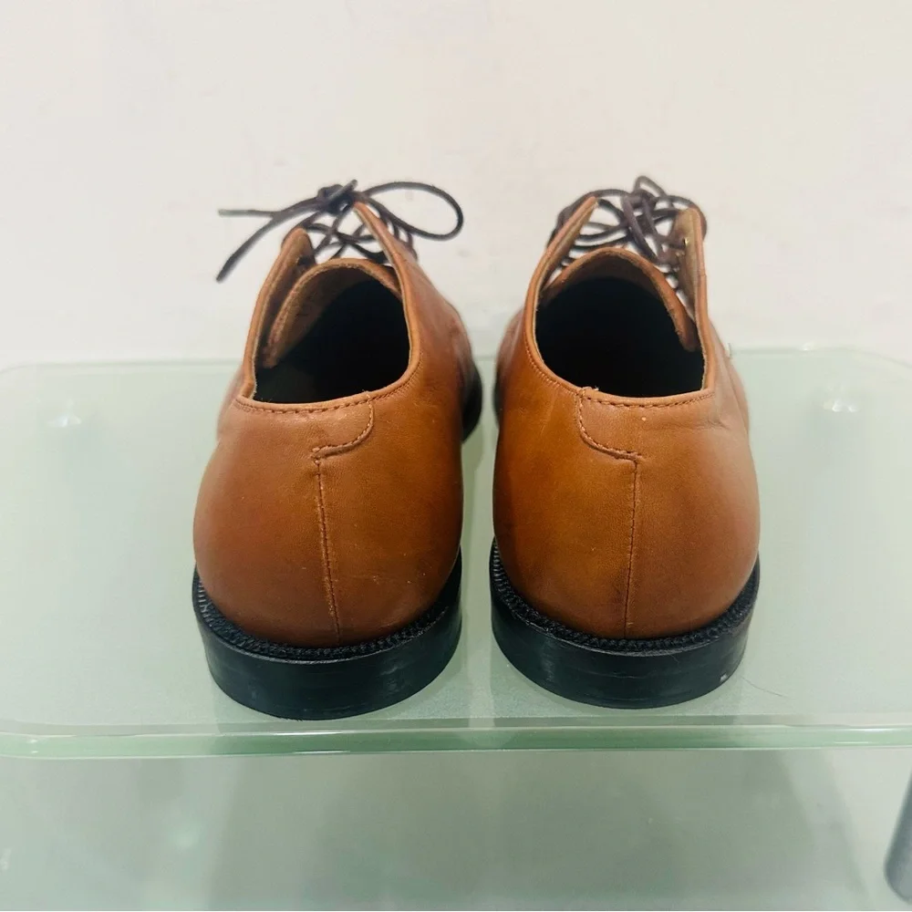 Brooks Brothers Men’s Leather Dress Shoes‎ Youth Size US 4D (EU 36.5) – Brown